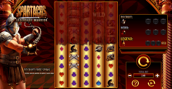 Spartacus Legendary Warrior Mobile Slots