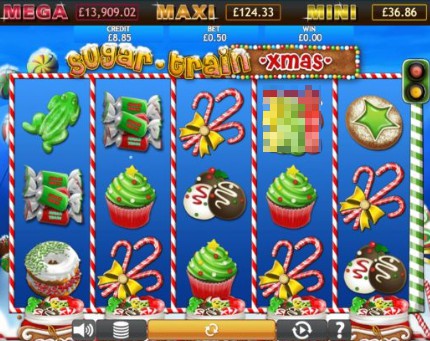 Sugar Train Xmas Jackpot on mobile