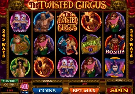 The Twisted Circus on mobile