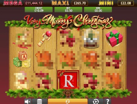 Very Merry Christmas Jackpot on mobile