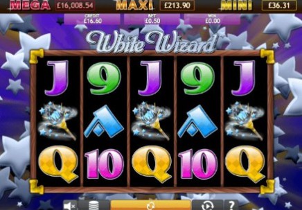 White Wizard Jackpot on mobile