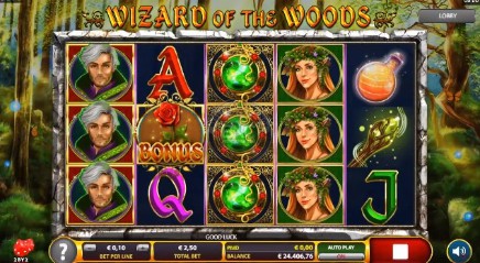 Wizard of the Woods Mobile Slots UK